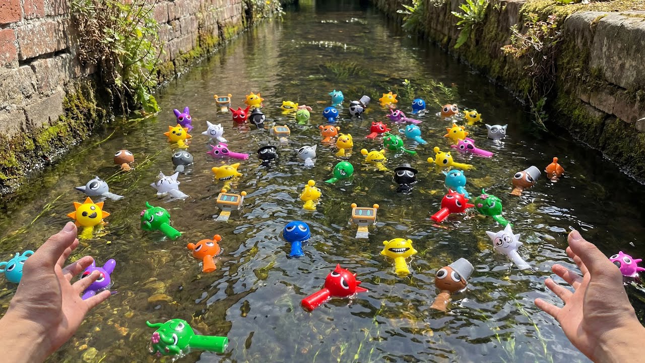 Searching for Sprunki by the Riverside, I Collecting Them all