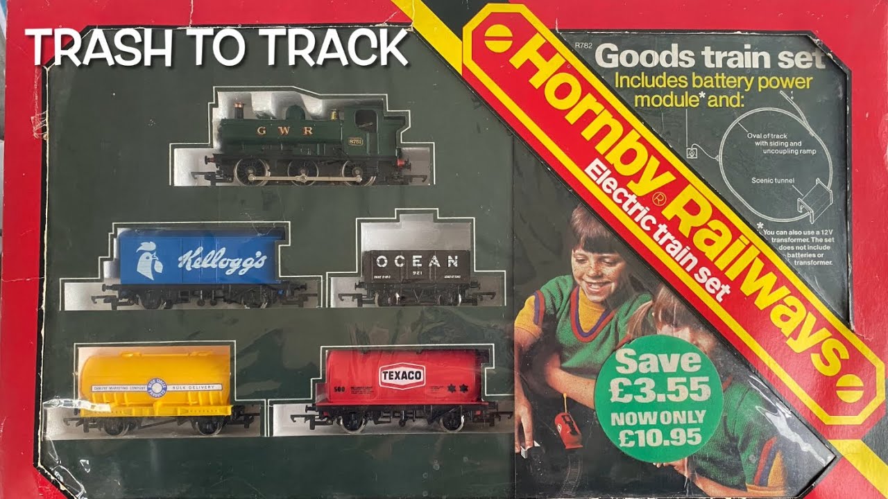 Мусор на рельсы | Эпизод 200! | Товарный поезд Hornby R782