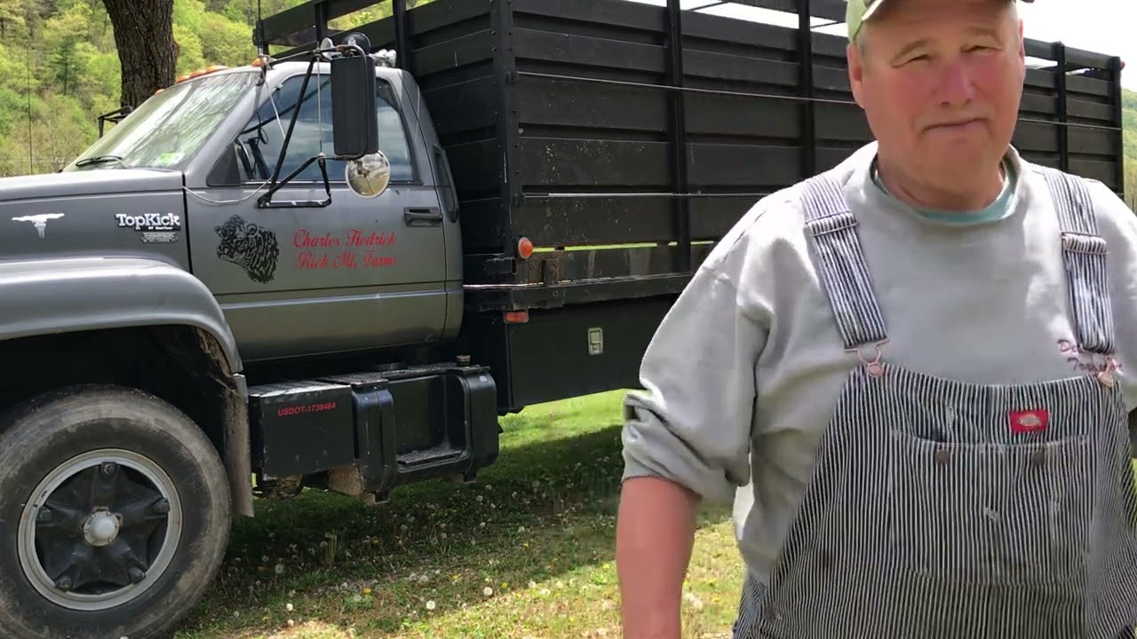 I put a 24 foot cattle rack on my 20 foot flatbed dump truck.