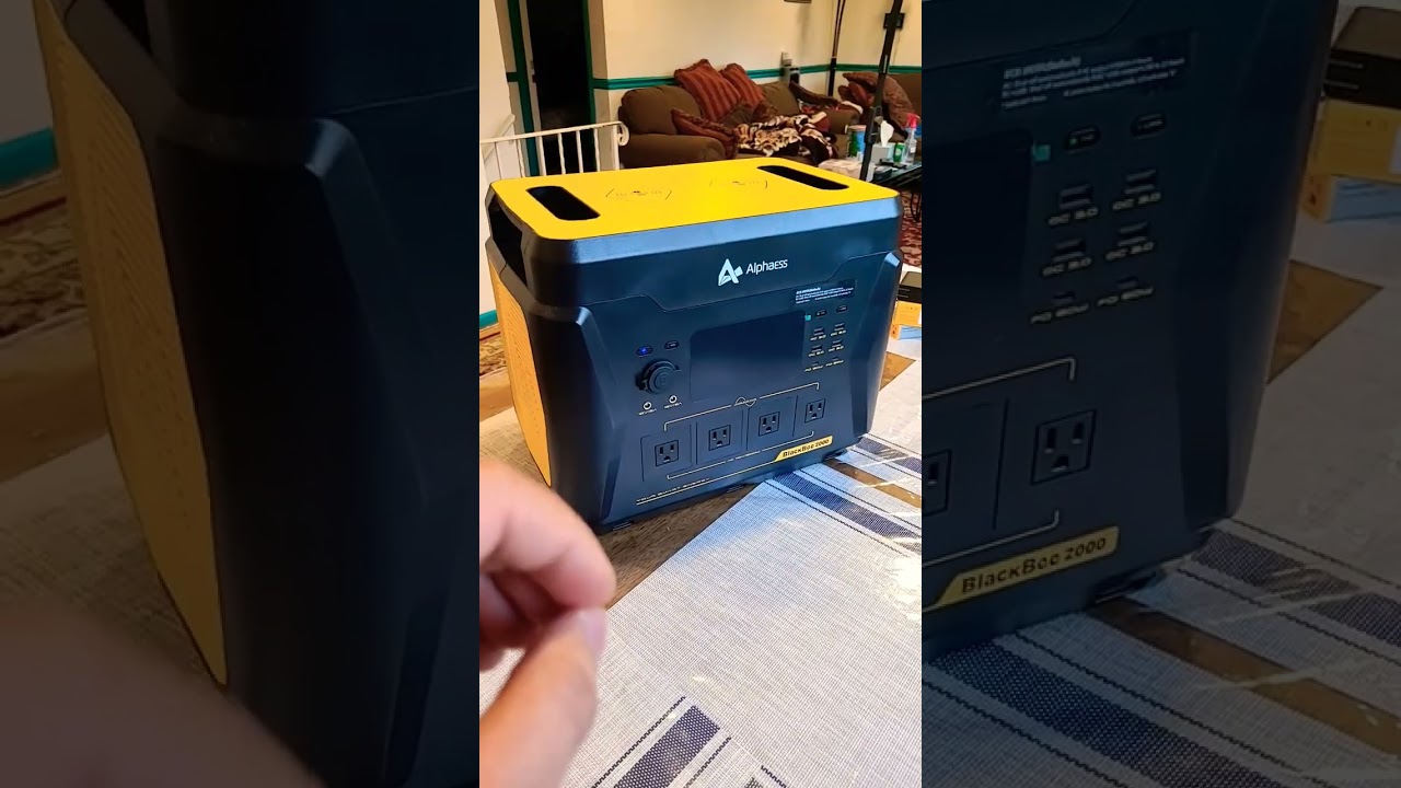 AlphaESS BlackBee 2000 Power Station Impressions | A heavy upgrade, full review coming soon!