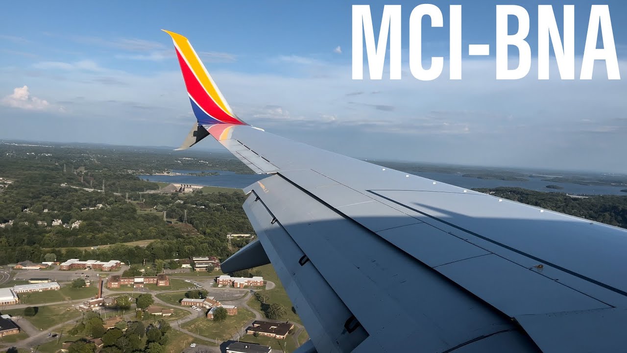 Full Flight #92 - Southwest Airlines - Boeing 737-800 - Kansas City (MCI) to Nashville (BNA)