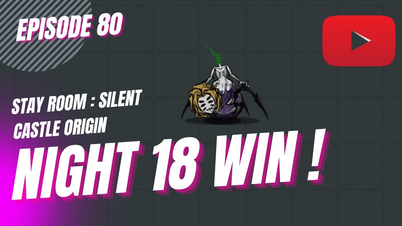 I finally won all the episodes | Stay Room : Silent Castle Origin | Night 18 Win