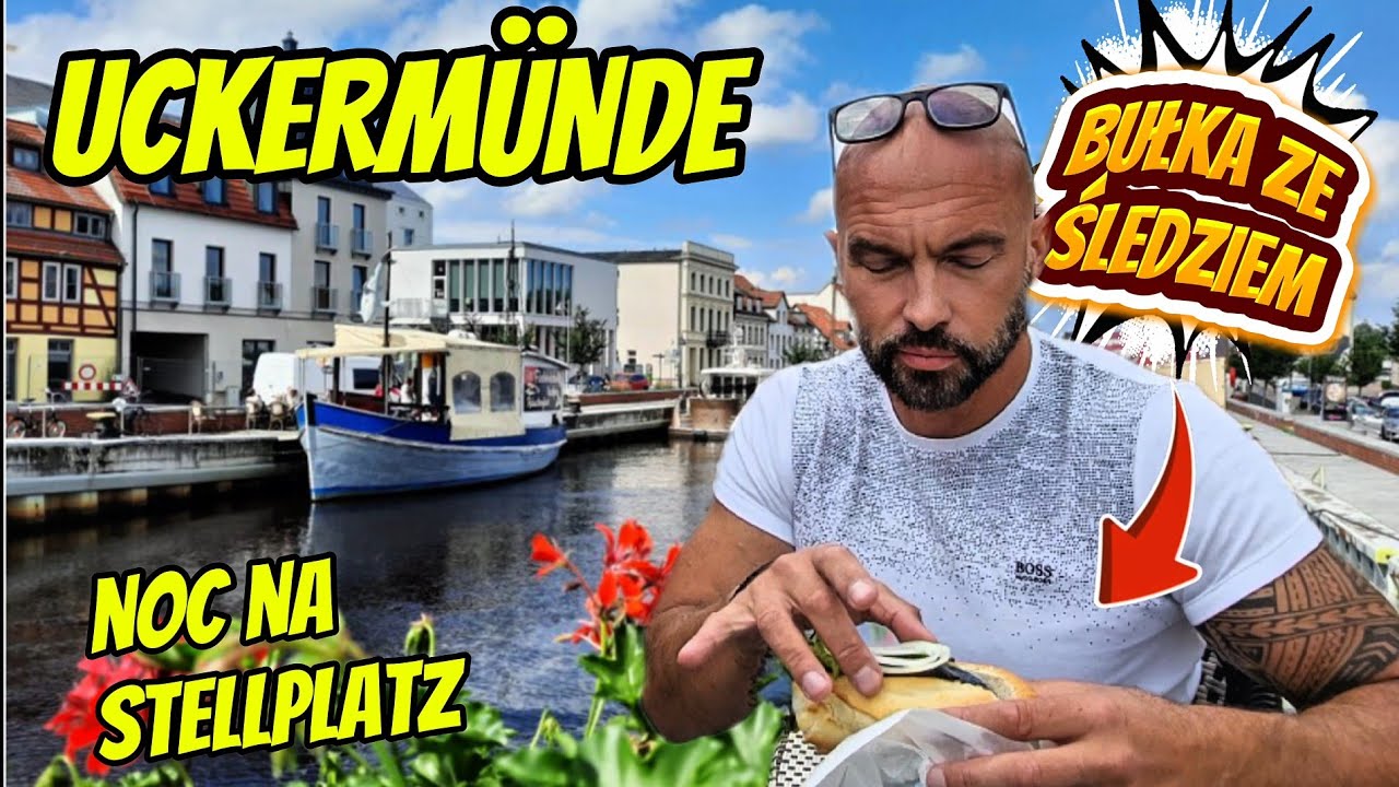 UCKERMÜNDE | MALOWNICZE MIASTECZKO W MAKLEMBURGII | ŚLEDZIE W BYŁCE | vlog 195