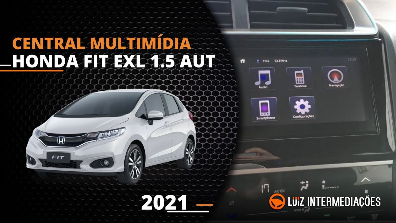 Central multimídia | HONDA FIT EXL 1.5 AUT 2021