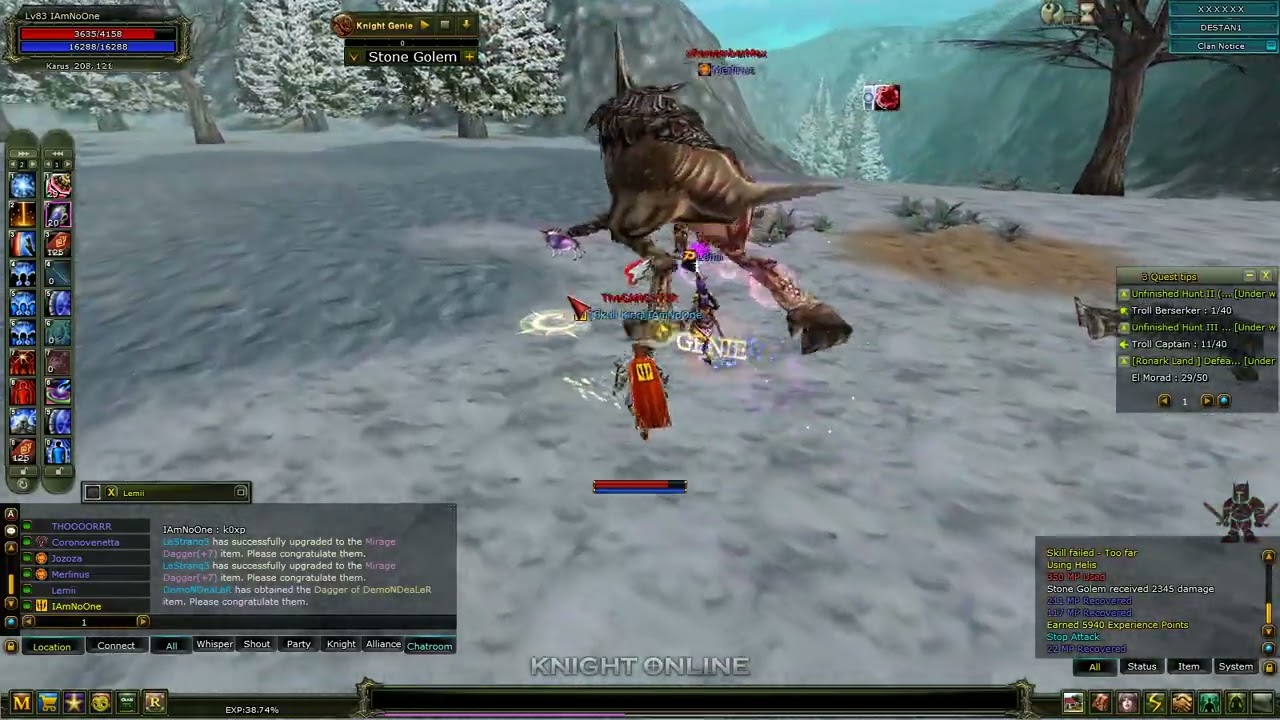 Merlinus DESTAN 1 ESLANT KOXP KULLANİMİ