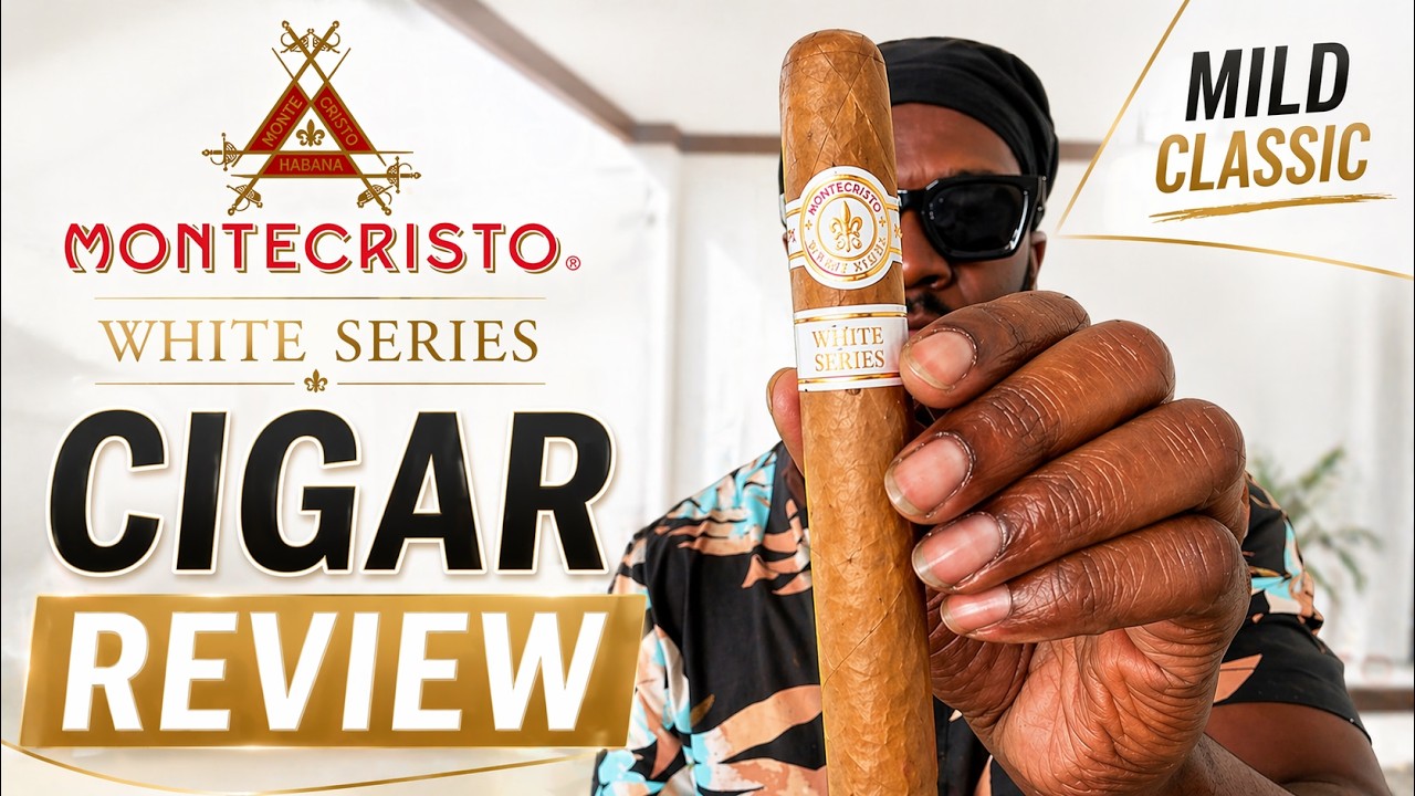 Обзор сигары Montecristo White Series | Курение роскошной мягкой сигары в Панаме 🇵🇦