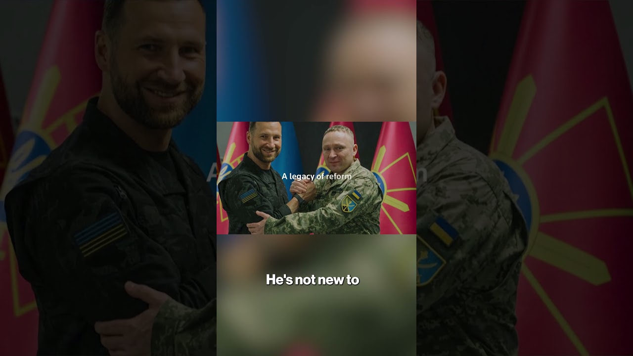 What Zelensky's New Army Chief Means for Ukraine's War Effort #shorts