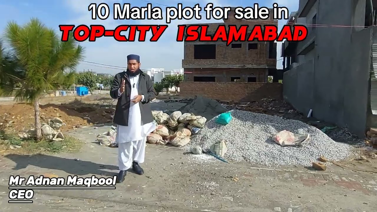 10 Marla plot for sale | Top-city Islamabad | Land Point Marketing