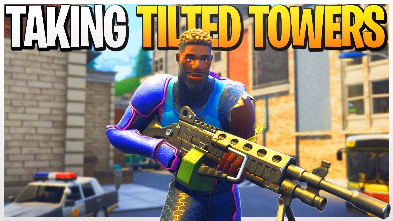 TAKING TILTED TOWERS! - PS4 Fortnite Solos!