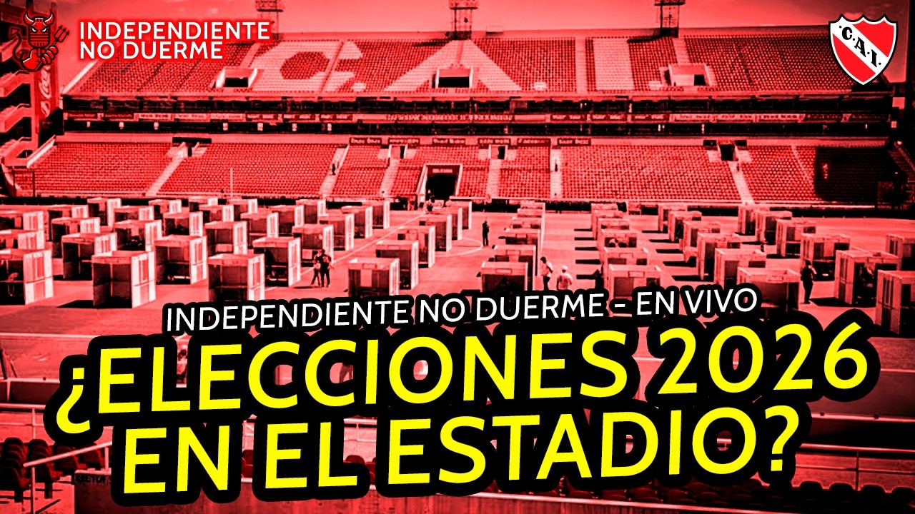 ¿ELECCIONES EN EL ESTADIO? | EL ROJO PERDIÓ EL INVICTO EN MDZ | INDEPENDIENTE NO DUERME - EN VIVO