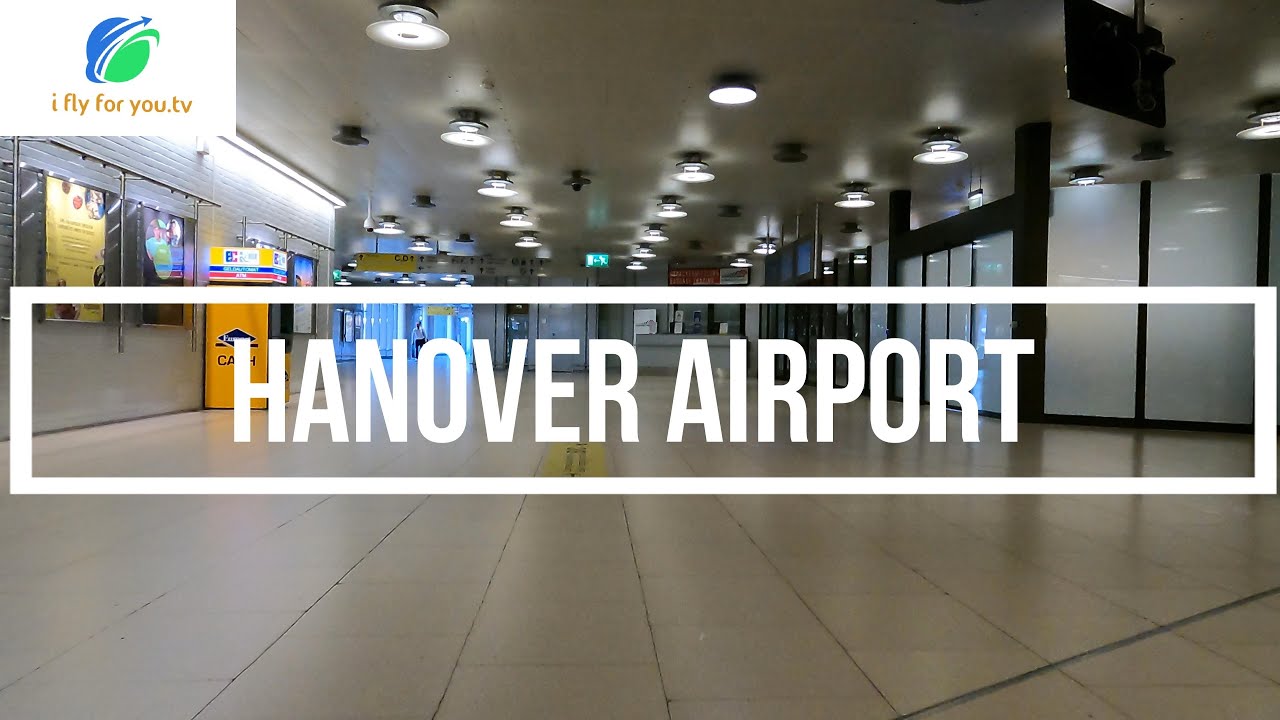 Hanover Airport arrival procedure... From the Arrival Area to the Airport Train Station