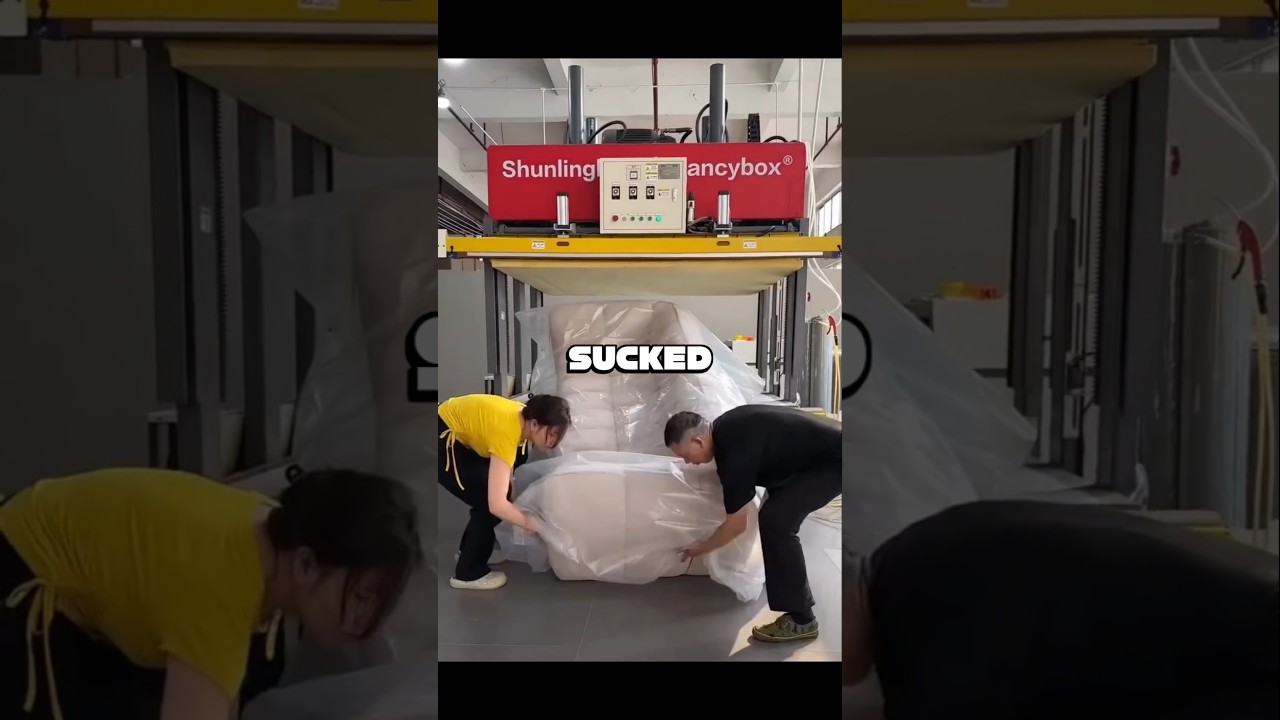 This Vacuum-Sealed Sofa Expands in Seconds 🤯