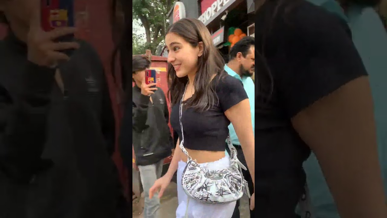 Sara Ali Khan Spotted With Dad Saif Ali Khan and Ibrahim