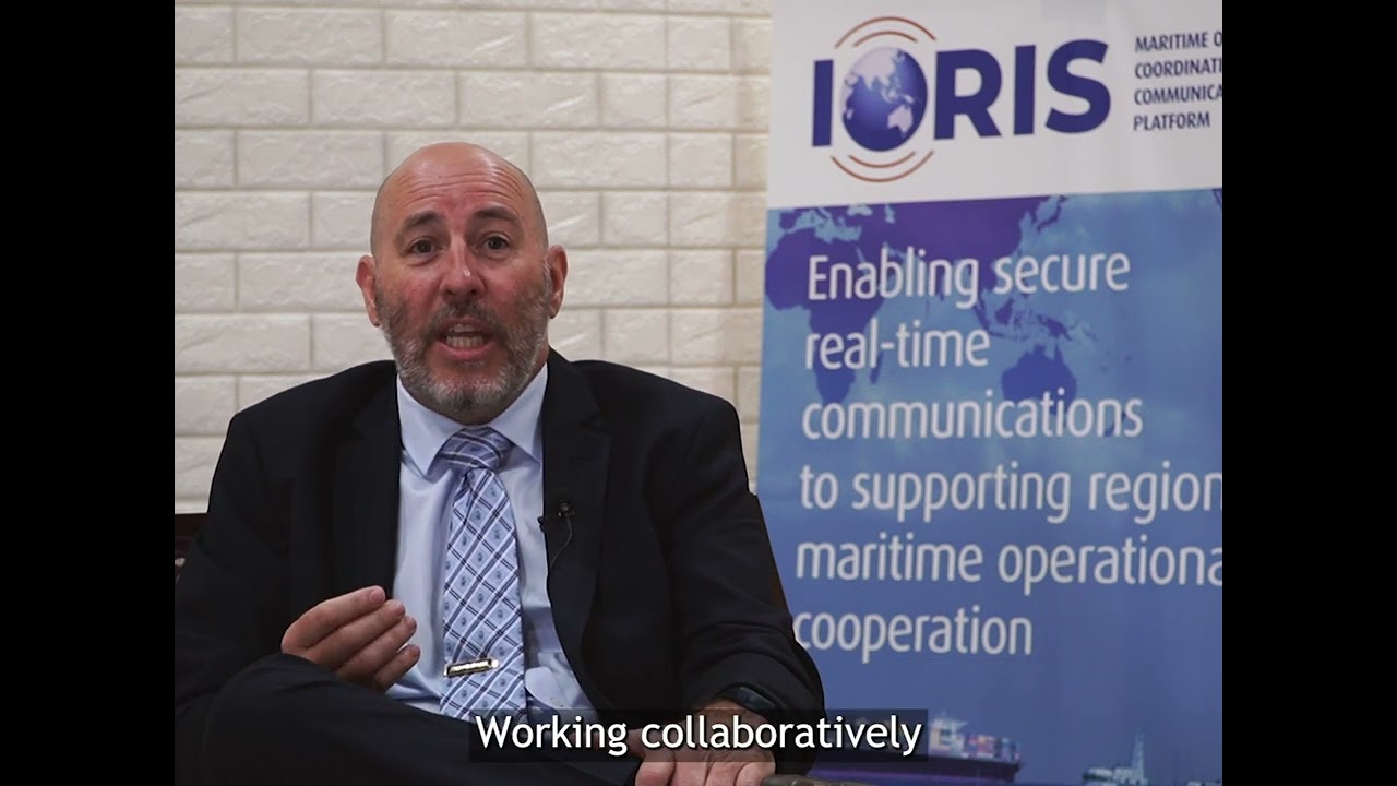 How does IORIS support maritime security?