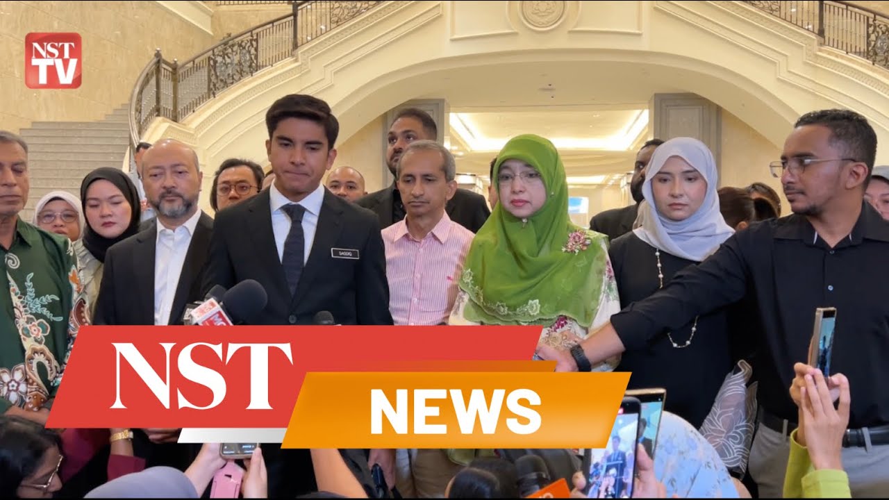 Syed Saddiq arrives at court for appeal verdict