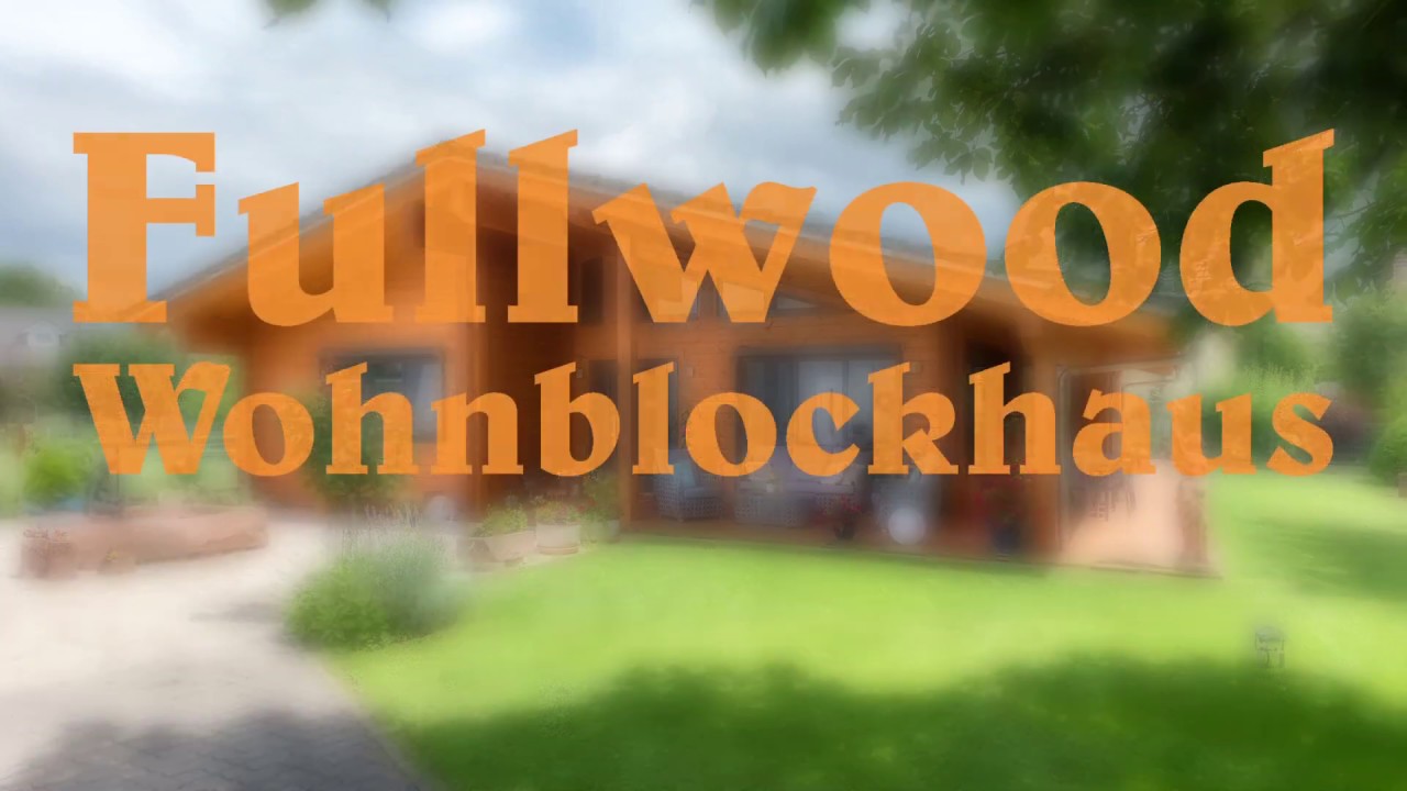 Blockhaus Bungalow am Oberrhein von Fullwood Wohnblockhaus