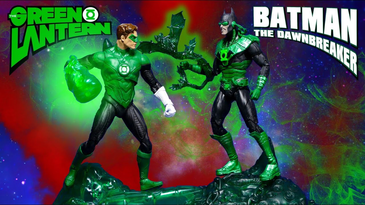 McFarlane Toys DC Multiverse Batman Earth -32 Dawnbreaker & Green Lantern Hal Jordan 2- Pack Review