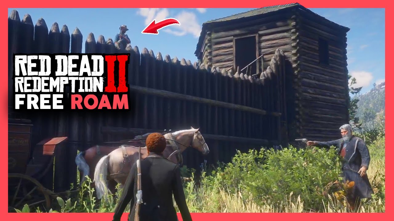 3 Cowboys VS 40 Soldaten! - RDR2 Free Roam