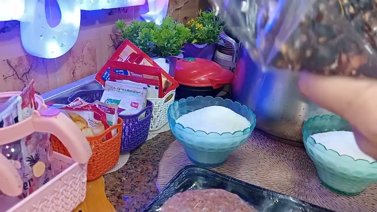روتين وإفطار سادس يوم رمضان وحجاوب علي سؤال ازاي برتب لعزومة شيك وفخمة بأقل الإمكانيات من غير ضغط#غي