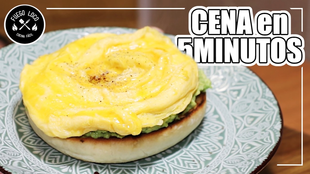 CENA EN 5 MINUTOS solo 5 INGREDIENTES (y queda espectacular)
