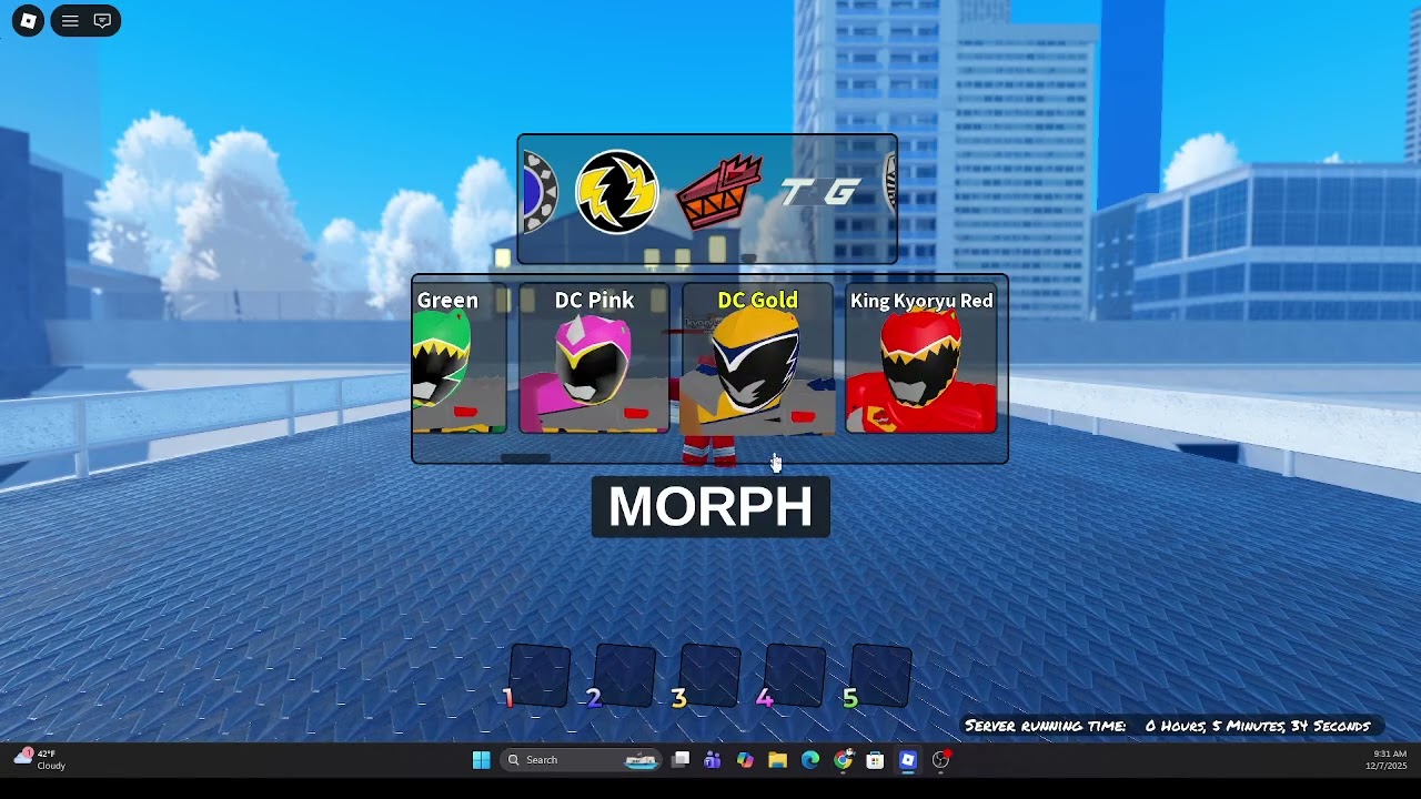 Power Ranger Shattered Grid Demo Dino Charge Pink Ranger Gold Ranger KIng Kyoryu Red Showcase