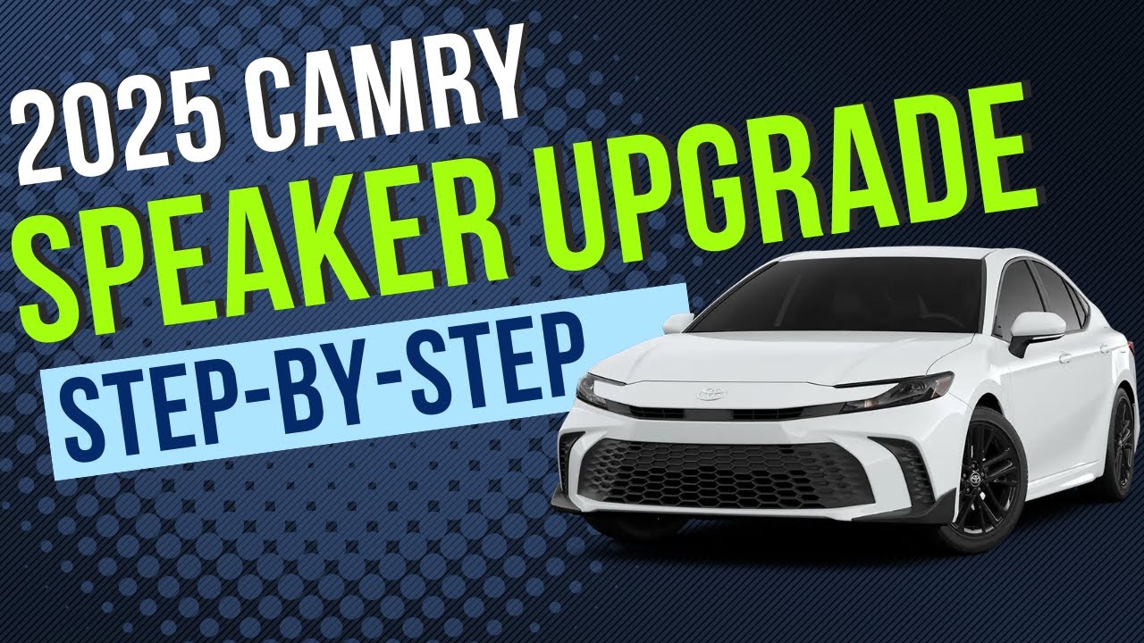 🔊 Обновление акустики Toyota Camry 2025 года! 🔊 | Полное руководство по самостоятельному ремонту ...