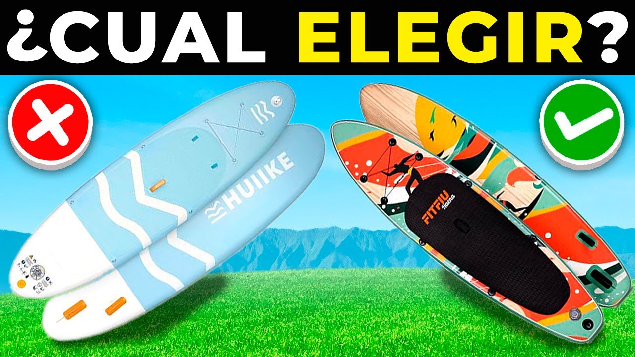 😮 Las 5 MEJORES TABLAS de PADDLE SURF HINCHABLES 2025 | Calidad Precio en AMAZON
