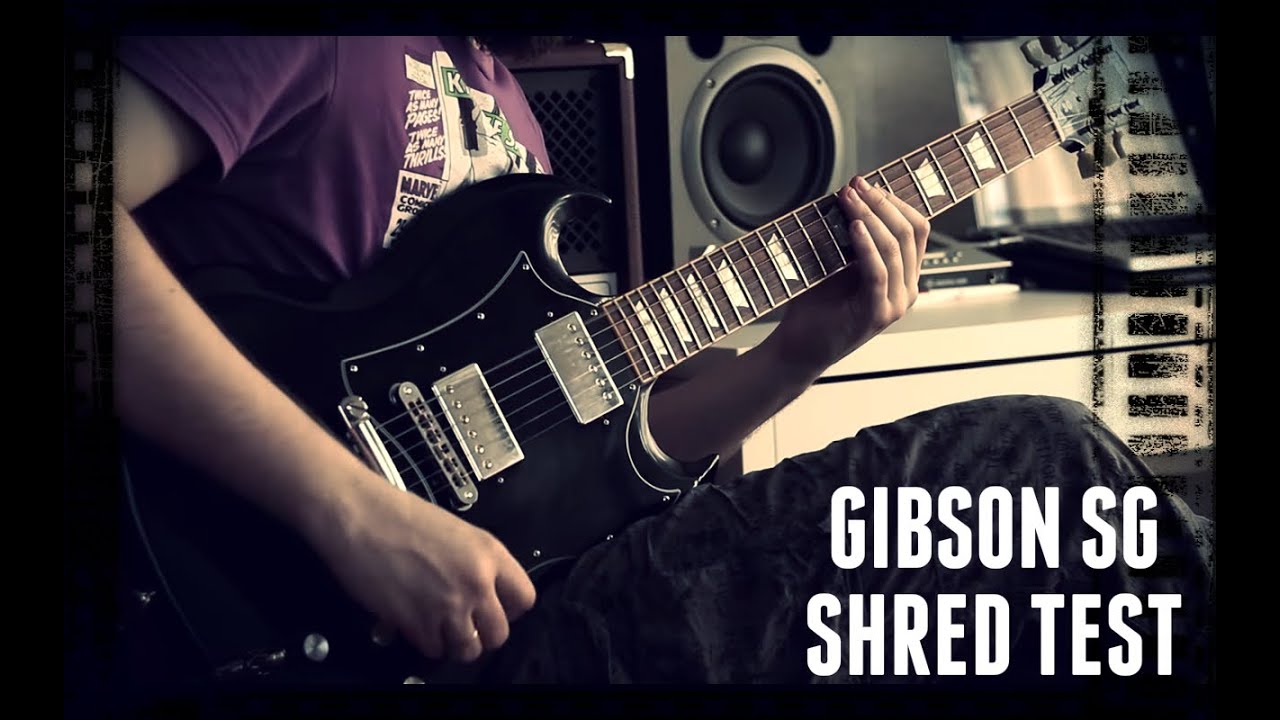 Gibson SG Shred Test (May 2015)