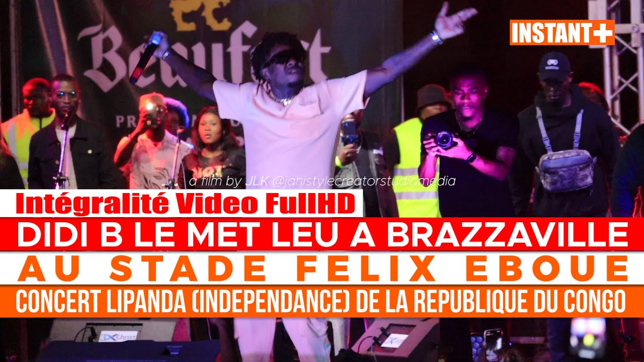 CONCERT DIDI B à Brazzaville 🇨🇬 UNE PRESTATION HAUTE GAME et LÉGENDAIRE 🌍🔥💪 Intégralité Video FullHD
