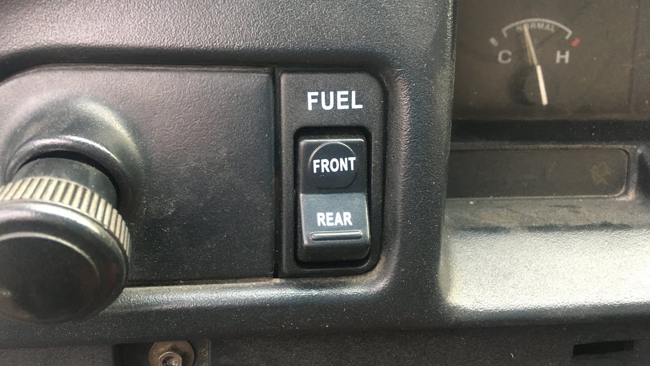 How to Replace a Dual Fuel Tank Selector Switch | 1995 Ford F150