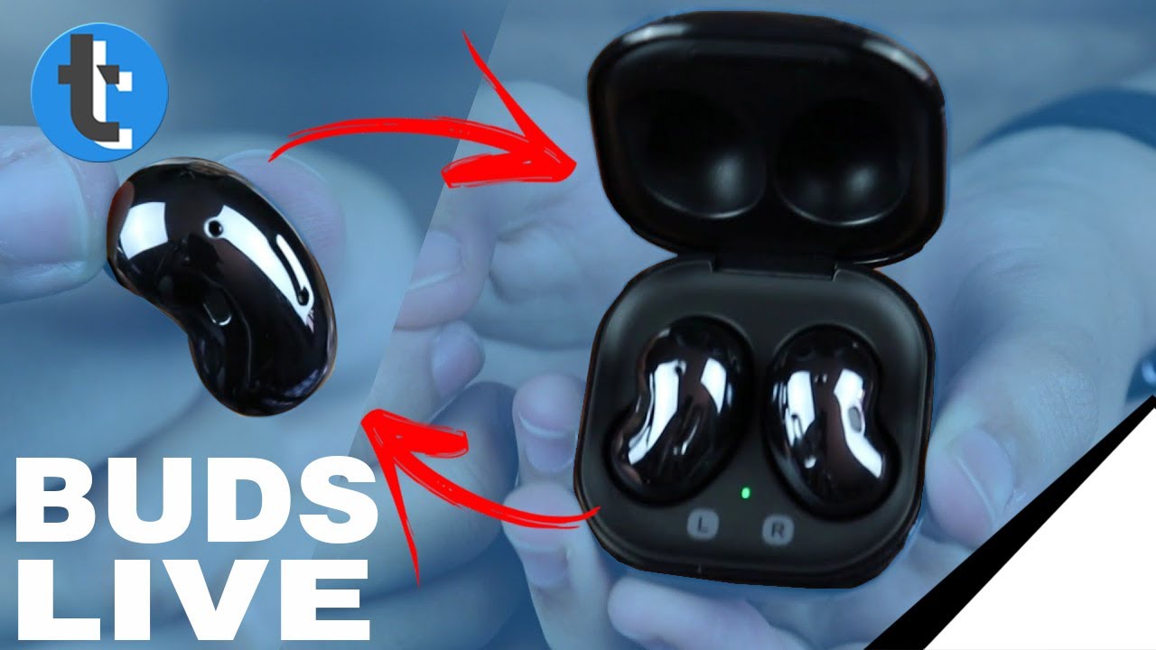 Unboxing e configurações Galaxy Buds Live