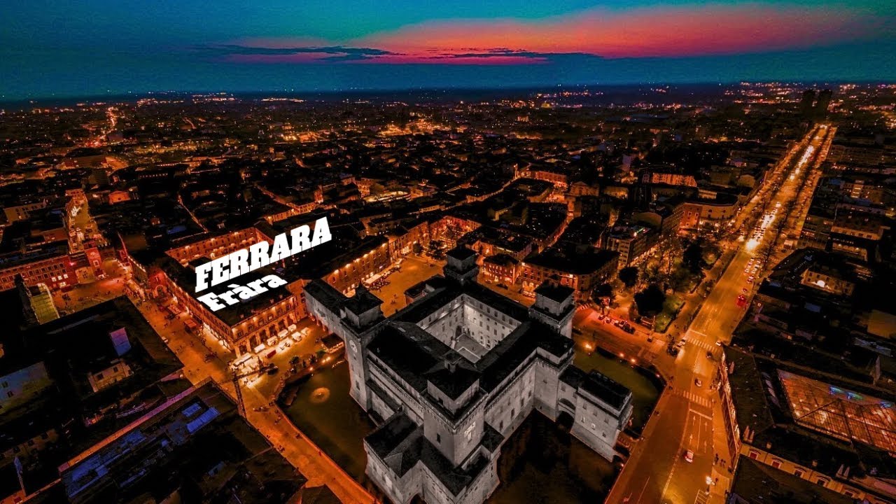 IN VOLO SU FERRARA DAL CENTRO ALLA MAGNIFICA ROCCA ESTENSE. #drone #ferrara #djimini4pro