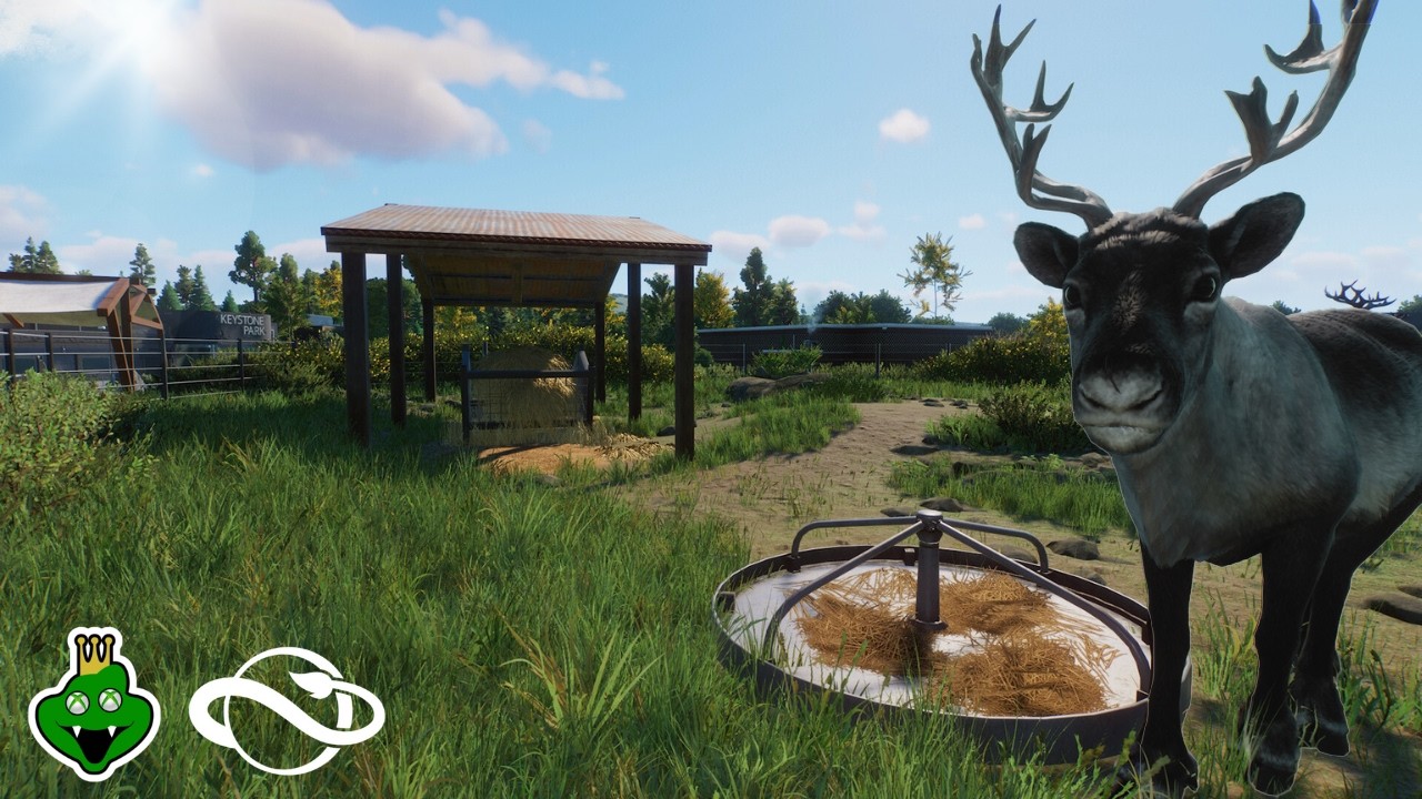 Building a Simple but STUNNING Reindeer Habitat | Realistic Planet Zoo Sandbox Build
