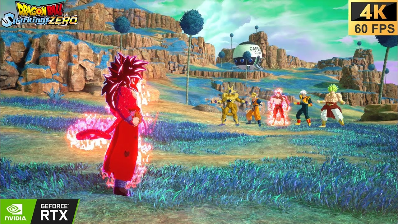 Goku Xeno VS Powerful Warrior's, Insane Clash, Dragon Ball Sparking Zero, 4K 60FPS.