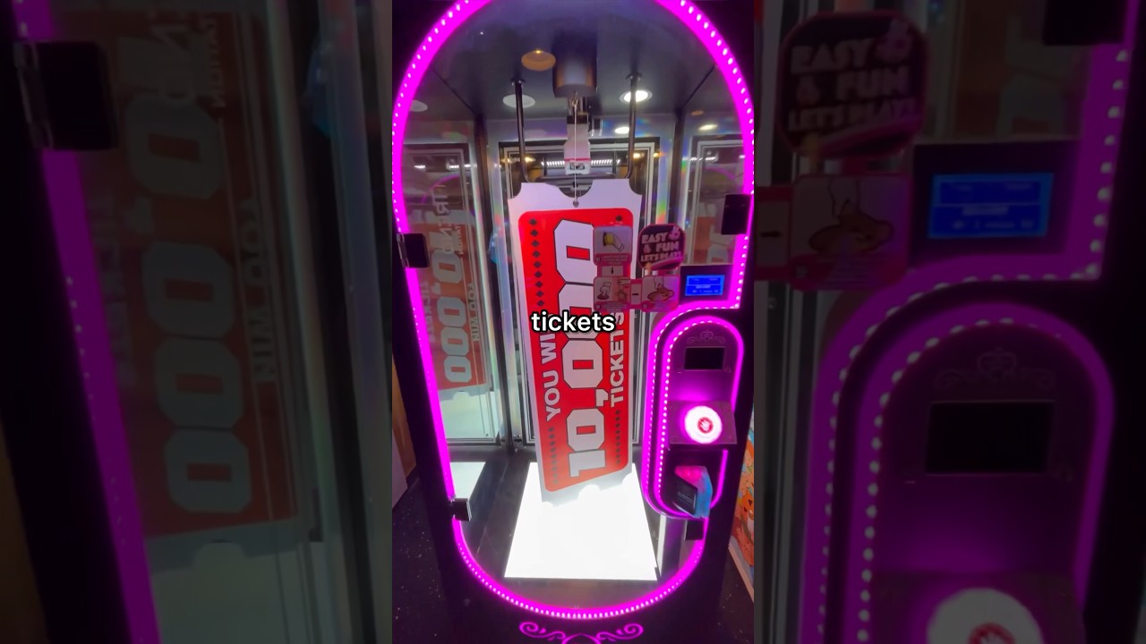 Cut the String to WIN 10,000 Arcade Tickets ✂️ #shorts #arcade