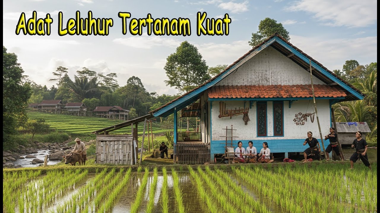 Pedesaan Sunda yang Masih Asri | Budaya dan Adat Leluhur Masih Tertanam Kuat