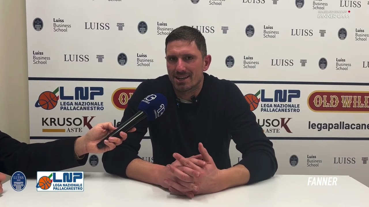 🎤 Luiss Roma 🆚 Paperdì Juve Caserta | L'intervista ad Alex Righetti