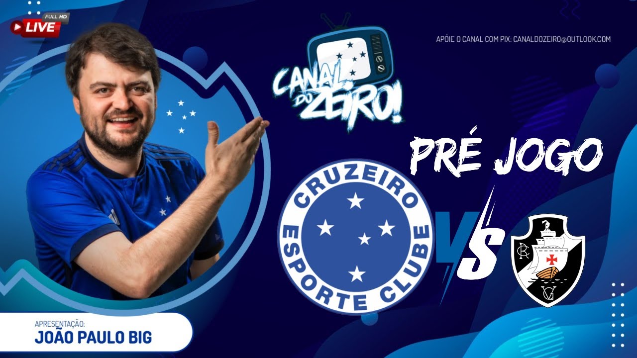 🔴LIVE PRÉ JOGO - CRUZEIRO X VASCO