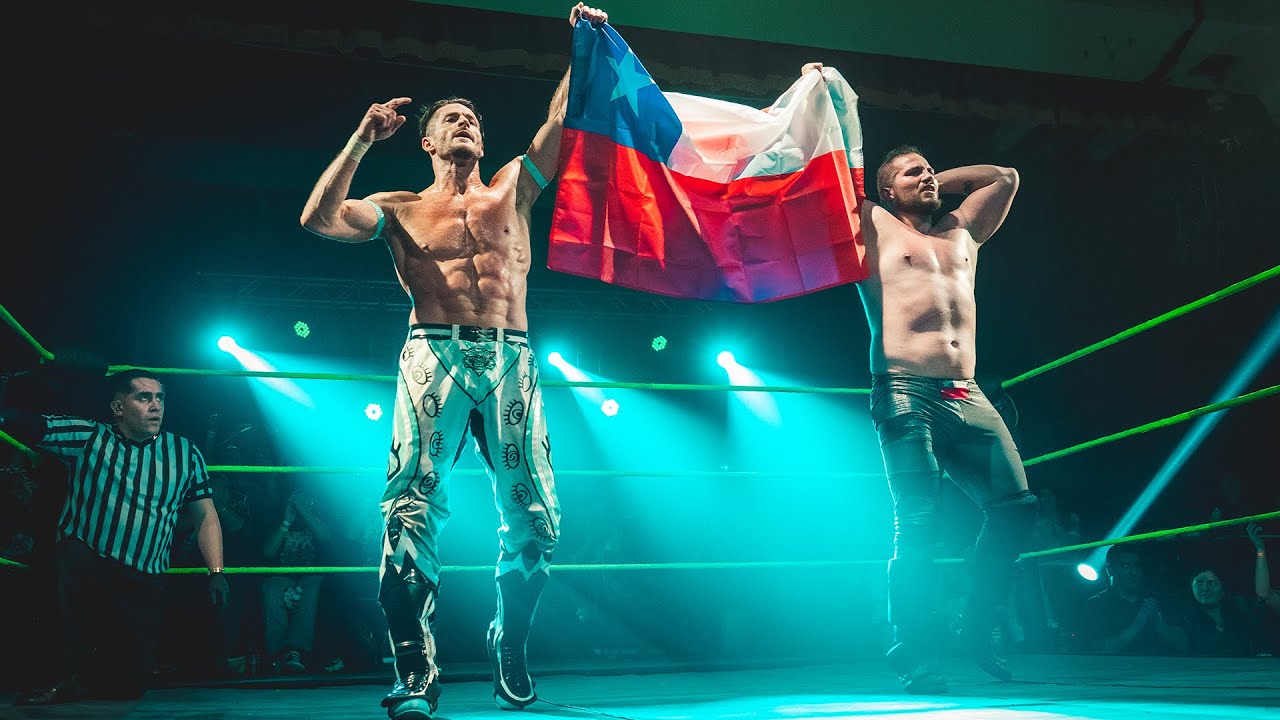 Matt Sydal vs Taylor Wolf - La Final del Torneo del Mejor Luchador de Chile - TRASH PRO