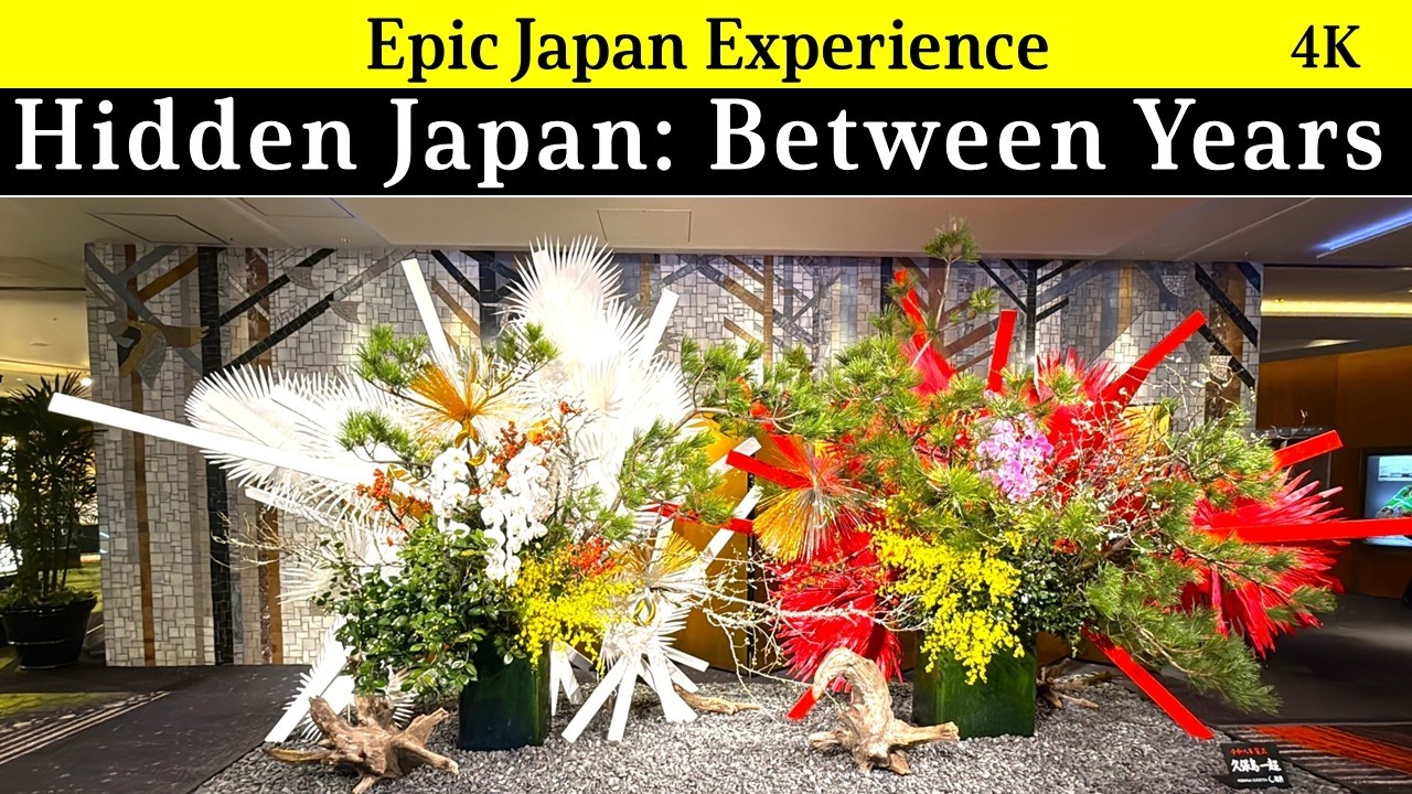 4K Japan’s Hidden Rituals Between Years!  How Japanese spend New Year's Eve and New Year's Day