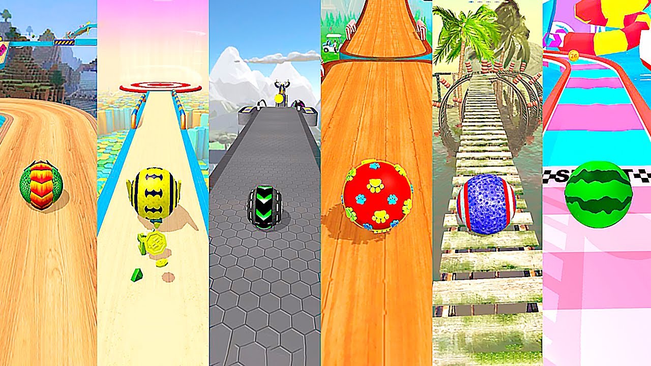 Each New Level Begins New Ball: Going Ball, Rolling Ball Master, Rollance, Fly Ball Jump! Race-646