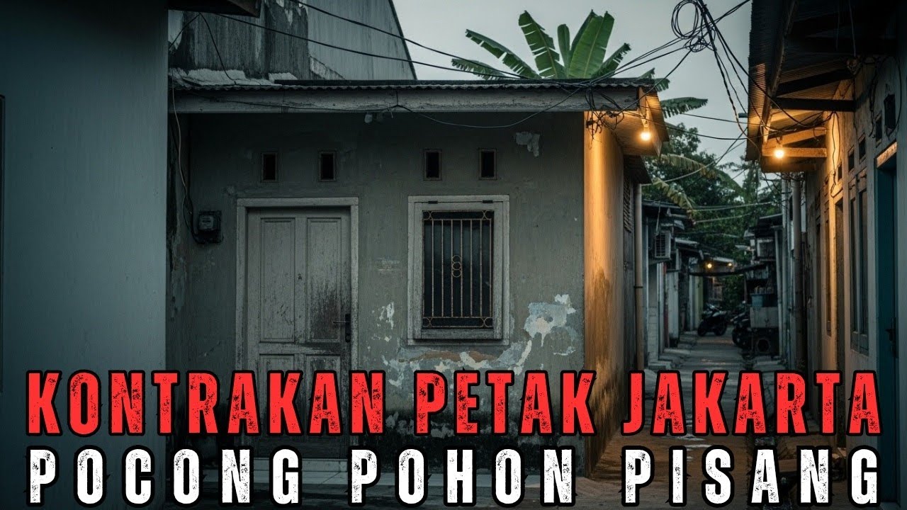 JANGAN TONTON SENDIRIAN !! POCONG POHON PISAN KONTRAKAN PETAK PALING ANGKER DI JAKARTA