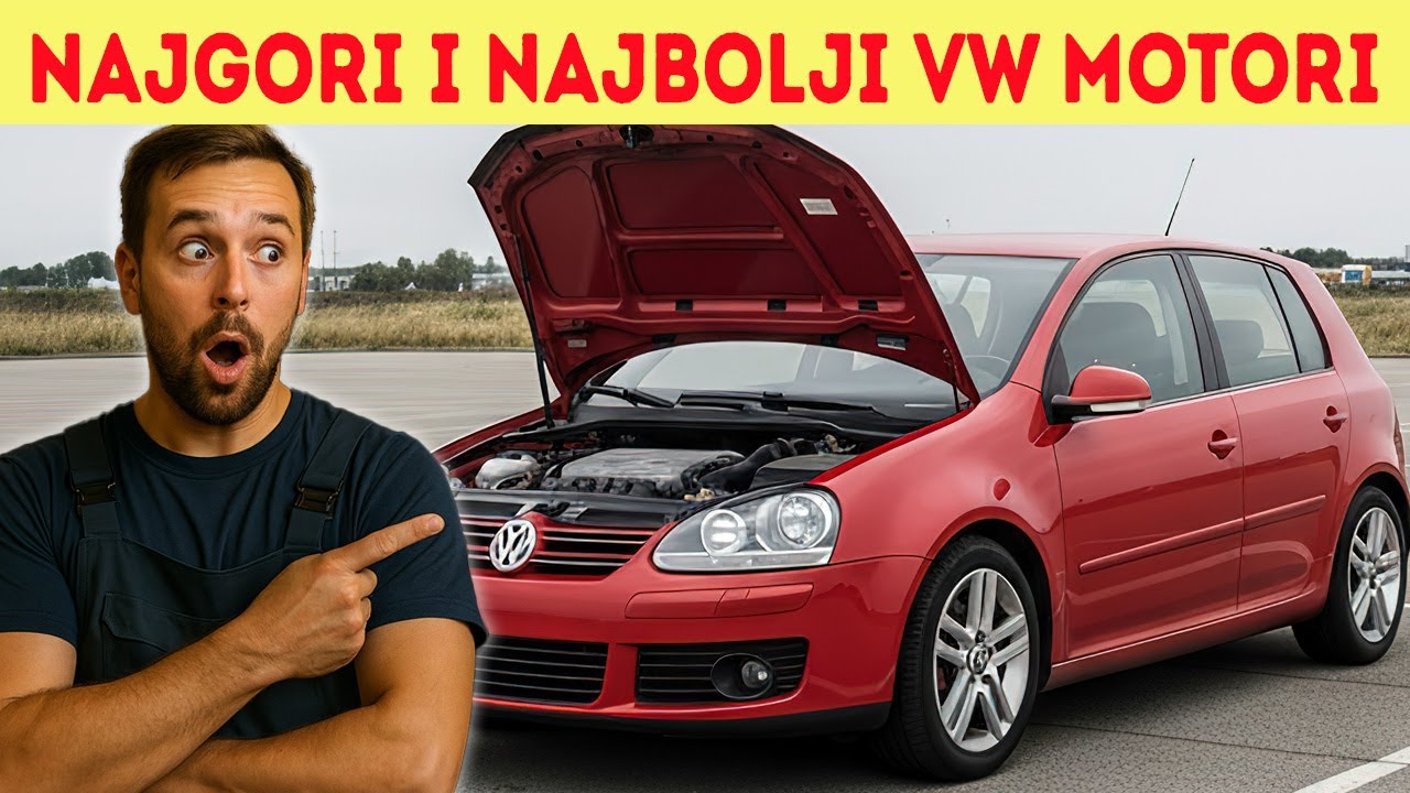 3 loša i 4 vrhunska Volkswagen motora – iznenadićeš se! 🚗🔥