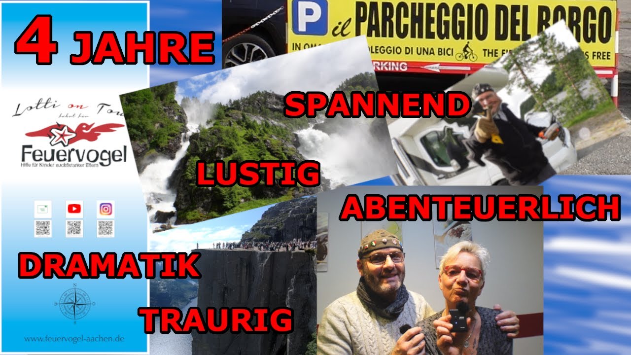 4 SPANNENDE JAHRE | WAS WAR LOS? …| UNSERE WOMO REISERÜCKBLICKE | AUTENTISCH| LUSTIG | TRAURIG |