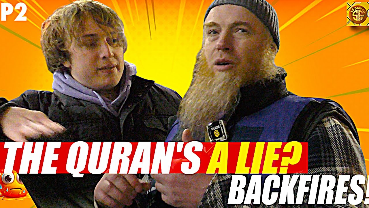The Quran's a Lie? English Man Vs English Yusuf | Speakers Corner Stratford