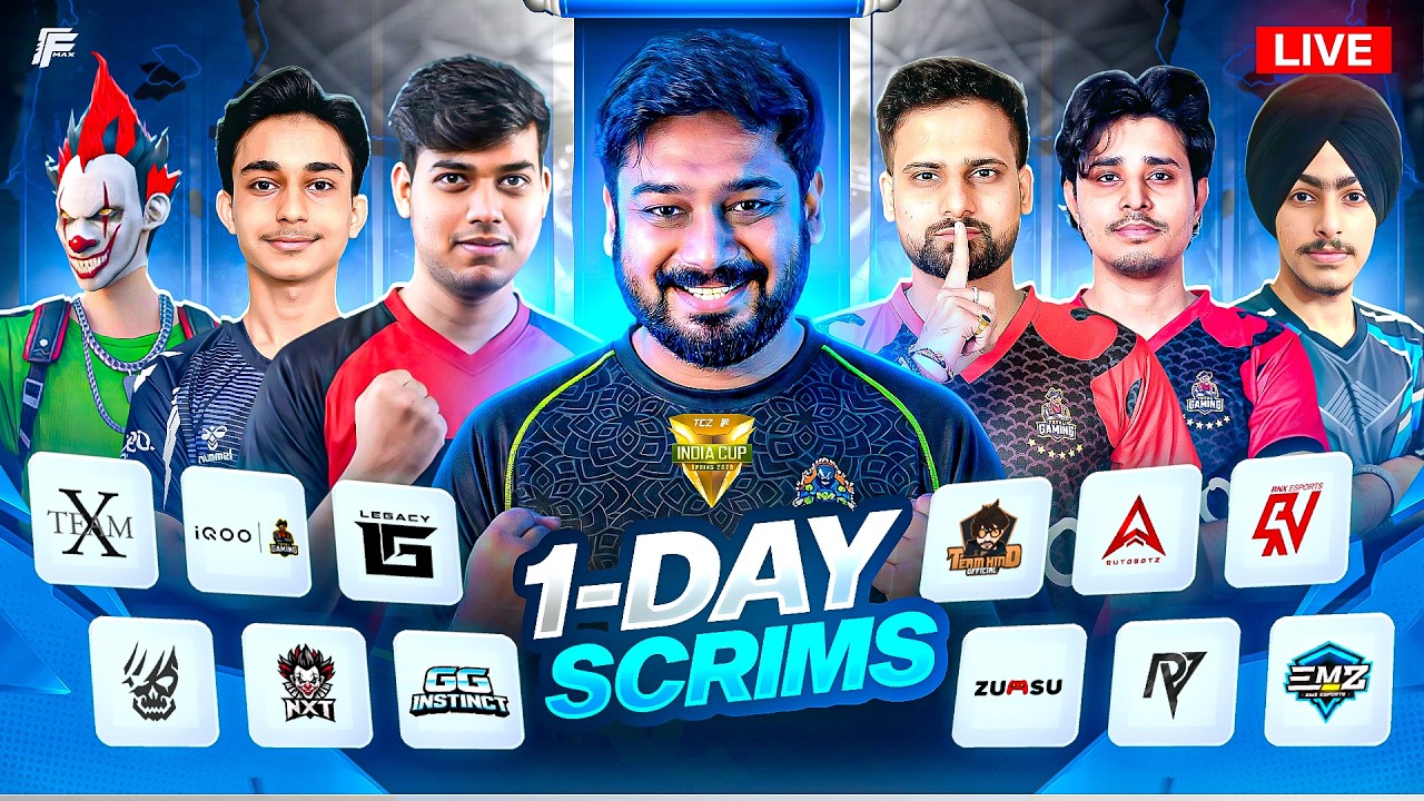 TEZ FFMIC 2026 Spring 1 Day Scrims #freefire #freefirelive #gyangminglive