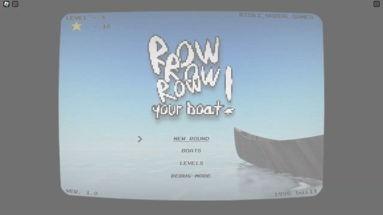 Row Your Boat!