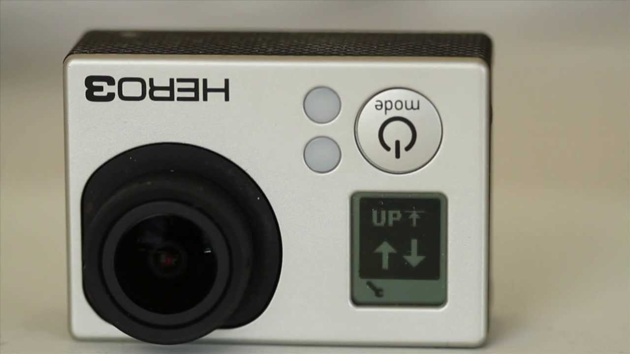 Hero3 - How To Set Up The UPSIDE DOWN Mode - GoPro Tip #161 | MicBergsma