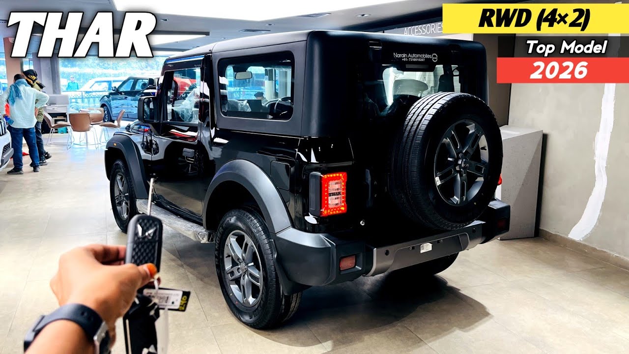Новый Mahindra Thar Lx RWD (4&times;2) 2026 ❣️| Подробный обзор топовой модели Thar RWD 💪|