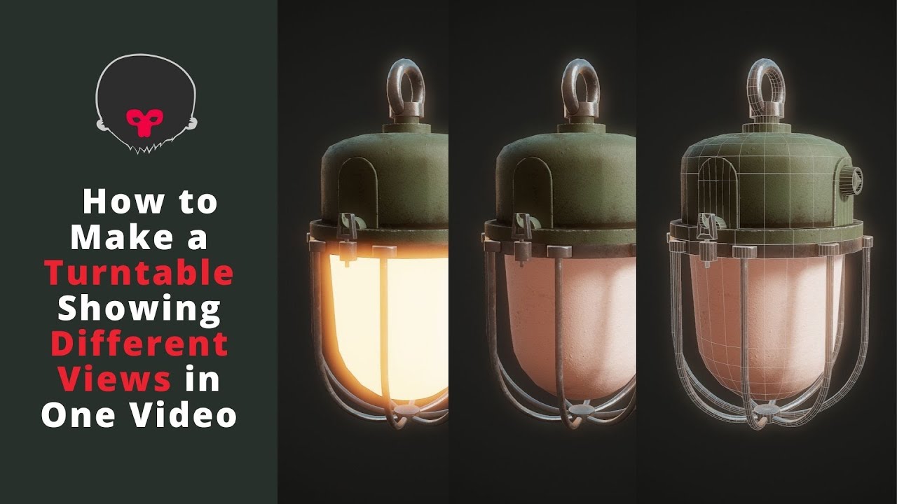 Marmoset Toolbag | How to make a Turntable Showing Different  Views in One Video